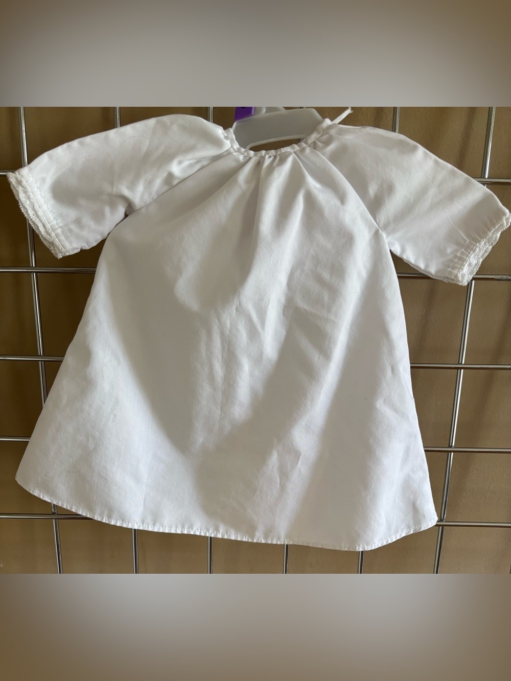 Vintage Handmade Infant Baby Christening Baptism Gown or Slip Sz 0-3M